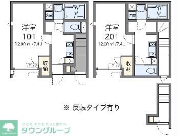 クレイノプローストの物件間取画像